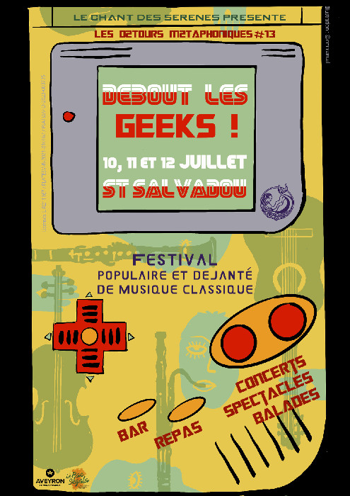 Affiche Festival « Les détours métaphoniques »
